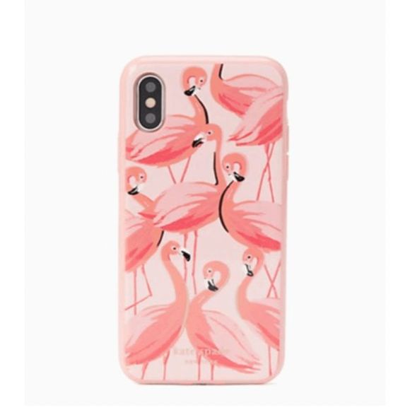 Kate Spade New York Flamingos By the Pool iPhone Xs Max Case - Picture 1 of 3